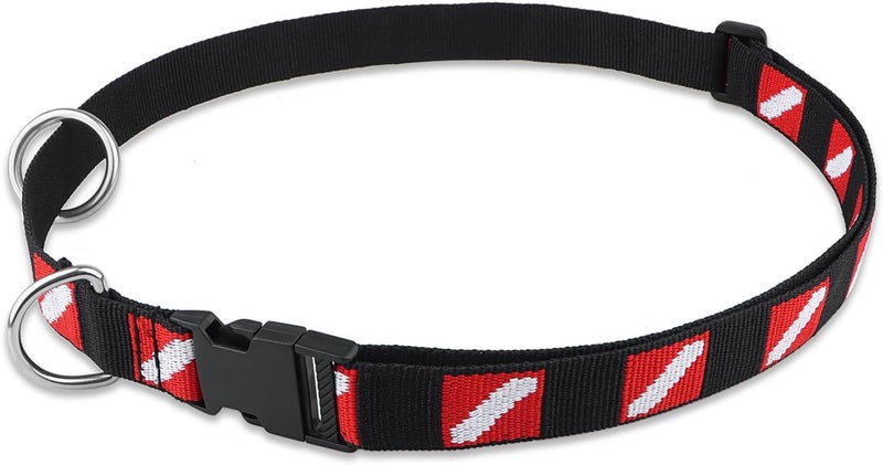 Dawitrly Scuba Diving Belt with Quick Release Buckle, Adjustable Dive Belt with D Ring & Movable Ring, Dive Flag Webbing Diving Gear Hanging Strap for Scuba Diving, Freediving, Snorkeling - Image 1